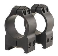 Warne Maxima Vertical Ring Set Fixed For Rifle Maxima/Weaver/Picatinny Medium 1" Tube Matte Black Steel - 201M