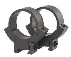 Warne 22 Caliber High Scope Rings w/Matte Finish - 722