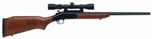 H&R 243 Winchester Single Shot/22" Barrel w/Scope Base & Sco - SBS-243