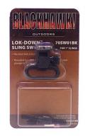 Blackhawk 70SW01BK Lok-Down 1" Blued Steel