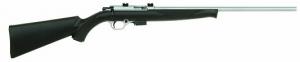 Mossberg & Sons 5 + 1 .17 HMR Bolt Action Rifle w/Silver Finish & Bla