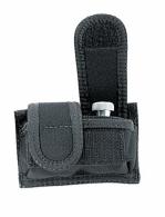 U. Mike's DBL SPDLDR POUCH VELCRO Black