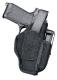 Bianchi Hip Holster Black Accumold Hip Fits S&W 4566; Ruger P95; For Glock 19/23/29/30/36 Right Hand Thumb Snap