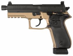 AREX REX ZERO Tactical 9MM BLK/FDE 20RD - REXZERO1T-03