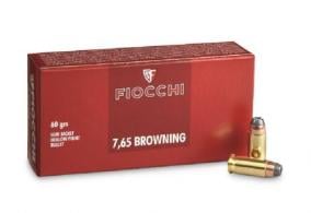 Fiocchi Shooting 32 Automatic Colt Pistol (ACP) 60 GR Semi-Jacketed Hollow Point 50 Bx/ 20 Cs