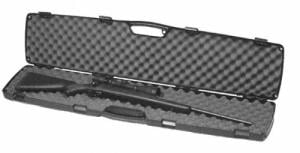 Bulldog Hybrid Magnum Double Gun Case 50 Tricot Interior Nylon Blk/Brown