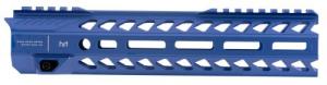 Strike STRIKERAIL Strike Rail with M-Lok AR-15 Rifle Aluminum Blue Hard Coat Anodized 10" - STRIKERAILBLU