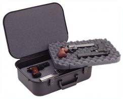 Plano Black Four Pistol Case w/Key-Lock Latches