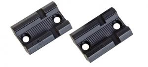 Weaver Matte Black Top Base Pair For Mossberg 500