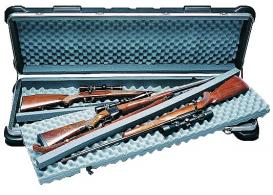 Main product image for SKB Four Gun Rifle Case w/Wheels