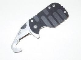 Boker Folding Knife w/Gut Hook Blade & Serrated Edge