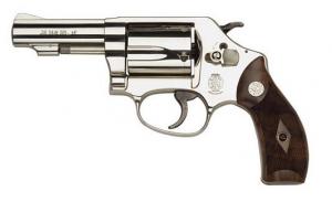 Smith & Wesson Model 36 Nickel 3" 38 Special Revolver
