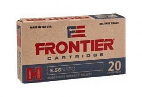 HORNADY FRONTIER 5.56 NATO 55GR FM193 20rd