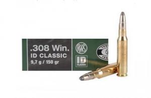 RWS 308 Winchester 150 Grain Torpedo High Shock
