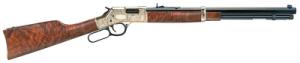 Henry 10 + 1 45 LC Deluxe Engraved Cowboy/20" Octagon Barrel