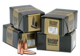 Nolser .270 Caliber .277 Diameter 130 Grain E-Tip Boat Tail Lead Free Rifle Bullets 50 Count