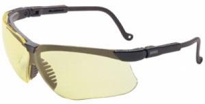 Howard Leight Genesis Safety/Shooting Glasses w/Amber Lens/B