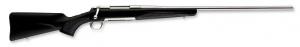 Browning X-Bolt Stalker Bolt 300 WSM 23" 2+1 Black w/Dura-Touch Armor Coating Fixed Synthetic Stock Stainless Steel Re