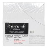 Carlsons 3 Pack 40"X40" Waterfowl Patterning Targets