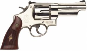 Smith & Wesson Model 27 Classic Nickel 357 Magnum Revolver