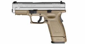 Springfield Armory XD9651HCSP06 XD Compact 45 ACP 4" 10+1, 13+1 Poly Grn/SS