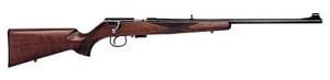 Anschutz 4+1 .17 HMR Blued Barrel Walnut Stock