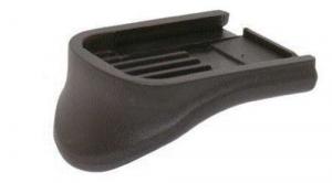 Pearce Grip PG43+1 Magazine Extension made of Polymer with Black Finish & 3/4 Gripping Surface for Glock 43 (Adds 1rd)