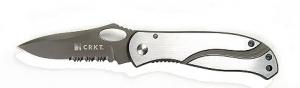 Columbia River Pazoda Knife w/Drop Point Blade & Partially S