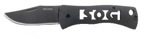 SOG Micron Stainless Steel Knife w/Black Oxide Finish