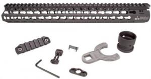 Yankee Hill KR7 Keymod Handguard AR 9.3 Rail Aluminum Black