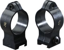 Browning 1 Matte Black Rings Fit XBolt/ABolt/Bar/BLR