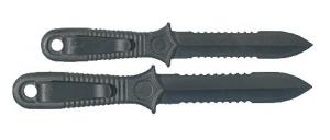 Fab Defense Set Of Two Polymer Daggers