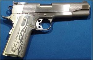 Dan Wesson 7 + 1 Round 45 ACP w/Stainless Finish/Silver Flam