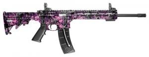 Smith & Wesson M&P15-22 Sport M-LOK Muddy Girl 22 Long Rifle Semi Auto Rifle - 10212S