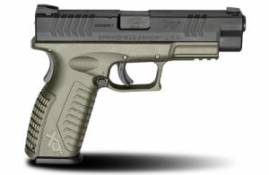 Springfield Armory 19 + 1 Round 9MM XDM w/Olive Drab Frame/B - XDM9231HCSP