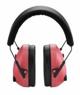 Champion Pink Adjustable Electronic Earmuffs