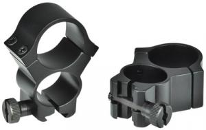 Redfield Aluminum See Thru Rings w/Matte Black Finish