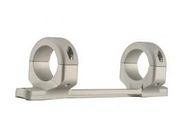 DNZ Products 1" High Silver Short Action Base/Rings/Remingto