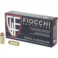 Fiocchi 40 S&W 165 Grain Full Metal Jacket - 40SWFUS