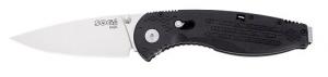 S.O.G Aegis Folder 3.5 AUS-8 Drop Point Blade Fiberglass Nylon Overlay