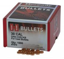 Hornady 7070 Crimp-On Gas Checks 30 Cal Cast Bullets 1000 Per Box - 7070