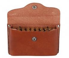 Hunter Leather Cartridge Box w/Plastic Insert Fits 30-06/.37