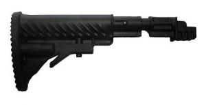 Fab Defense Black Polymer Collapsible AK47 Stock - SBTK47FK