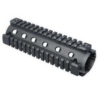 Fab Defense Black Aluminum AR15/M4 Quad Rail