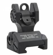 Troy Black Rear Folding Battle Sight - FBSR0BT00