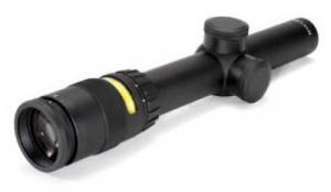 Trijicon AccuPoint 1-4x 24mm Green Triangle Post Reticle Rifle Scope