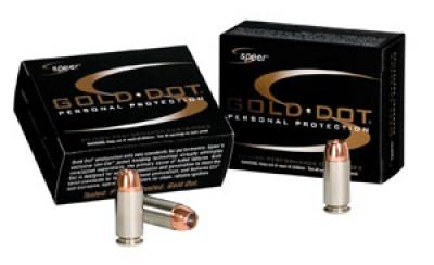 Speer 357 Remington Magnum 125 Grain Gold Dot Hollow Point