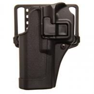 Blackhawk Serpa CQC Concealment Black Matte Polymer OWB Fits Glock 20,21 Left Hand