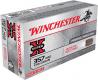Winchester 357 Remington Magnum 158 Grain Jacketed Soft Point 50rd box - X3575P