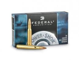 Federal Power-Shok 243Win 100gr  Soft Point  20rd box - 243B